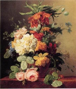 unknow artist Floral, beautiful classical still life of flowers.116 oil painting image